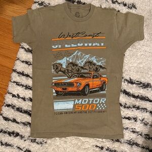 West Coast Speedway Motor 500 Graphic Tee - Olive